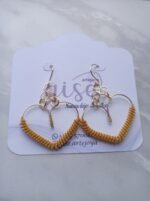 Aros corazones maxi en coiling - Imagen 3