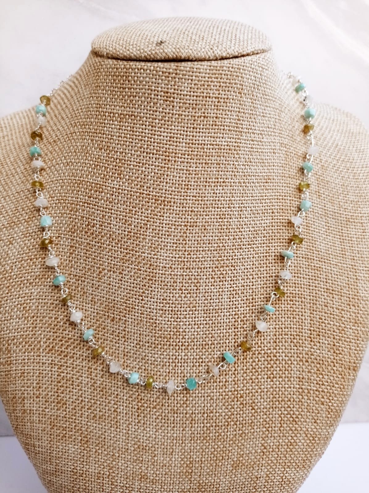 Collar artesanal ambar Gise Artejoya